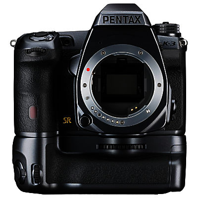 Pentax K-3 Prestige Edition Digital SLR Camera, HD 1080p, 24.3MP, 3.2 LCD Screen, Body with Battery Grip, 2 Batteries and Strap Pentax K-3 Prestige Edition Digital SLR Camera, HD 1080p, 24.3MP, 3.2 LCD Screen, Body with Battery Grip, 2 Batteries and Strap